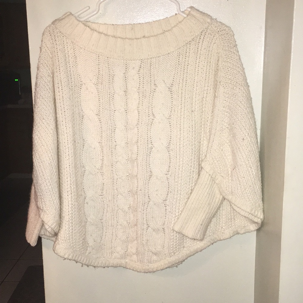 Loft knitted Poncho.